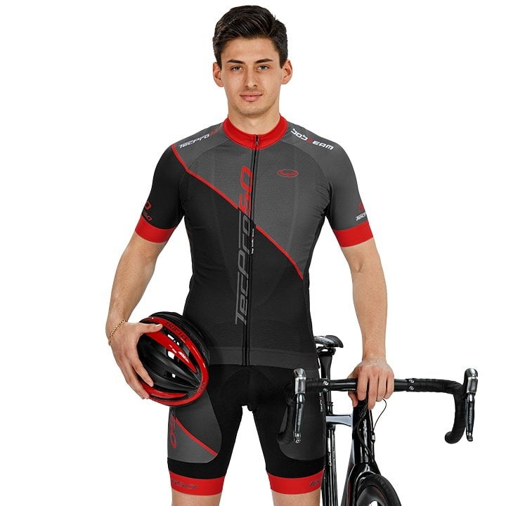 BOBTEAM TecPro50 Set (cycling jersey + cycling shorts) Set (2 pieces), for men