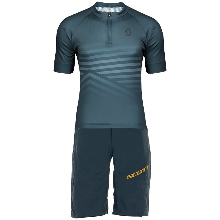 SCOTT Endurance 20 Set (fietsshirt + fietsbroek) set (2 artikelen), voor heren