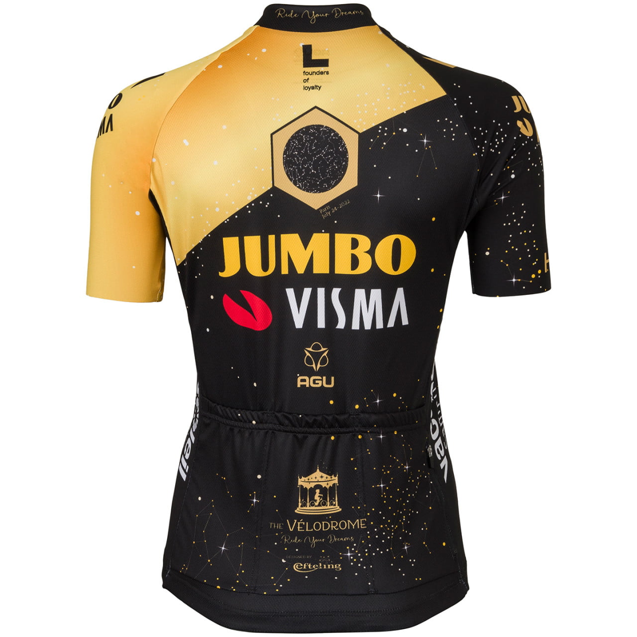 TEAM JUMBO-VISMA Damska koszulka TdF 2023