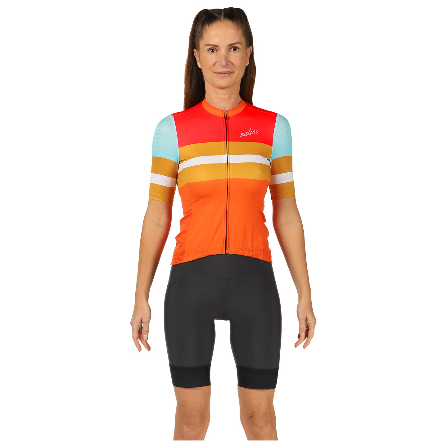 NALINI Linear Dames set (fietsshirt + fietsbroek) dames set (2 artikelen),