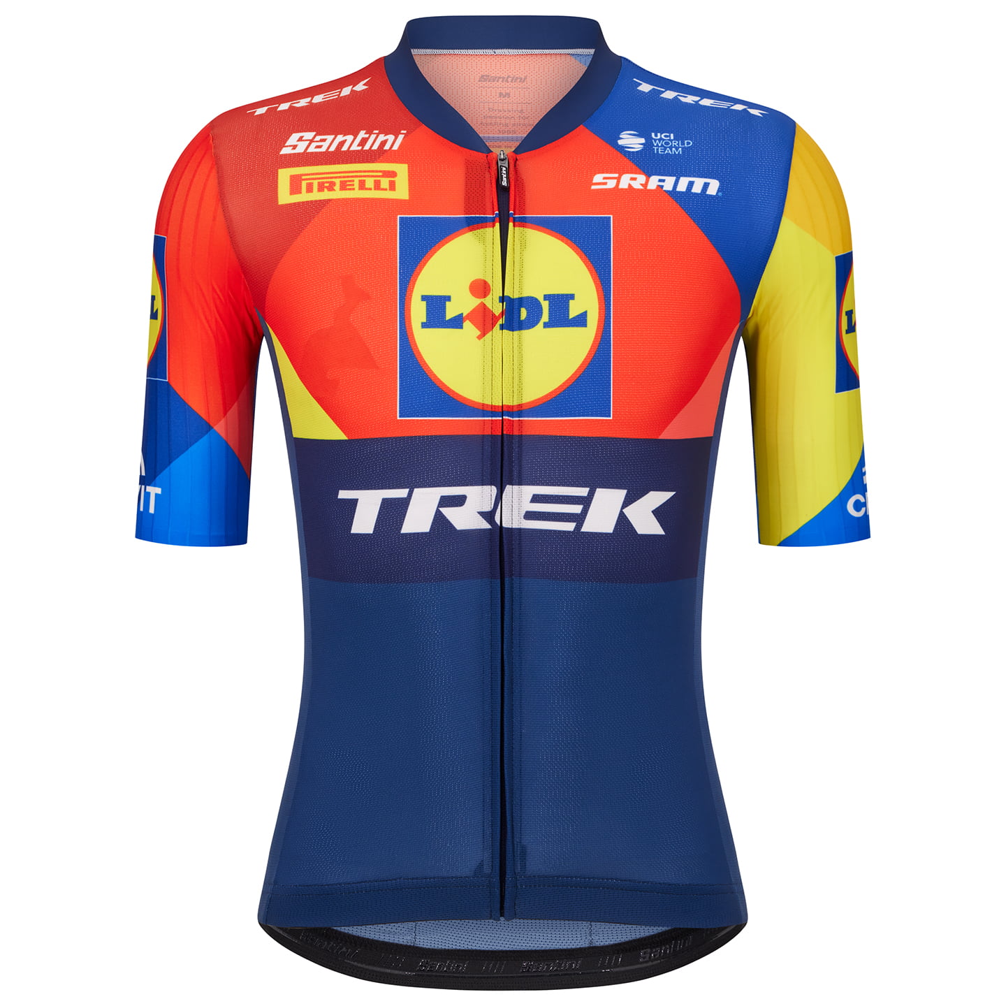 LIDL-TREK Shirt met korte mouwen Race 2025 fietsshirt met korte mouwen, voor