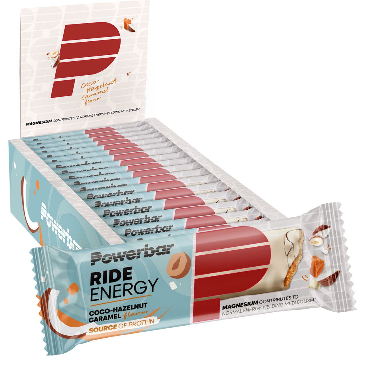 Ride Energy Riegel Coco-Hazelnut Caramel 18 Stck./Box