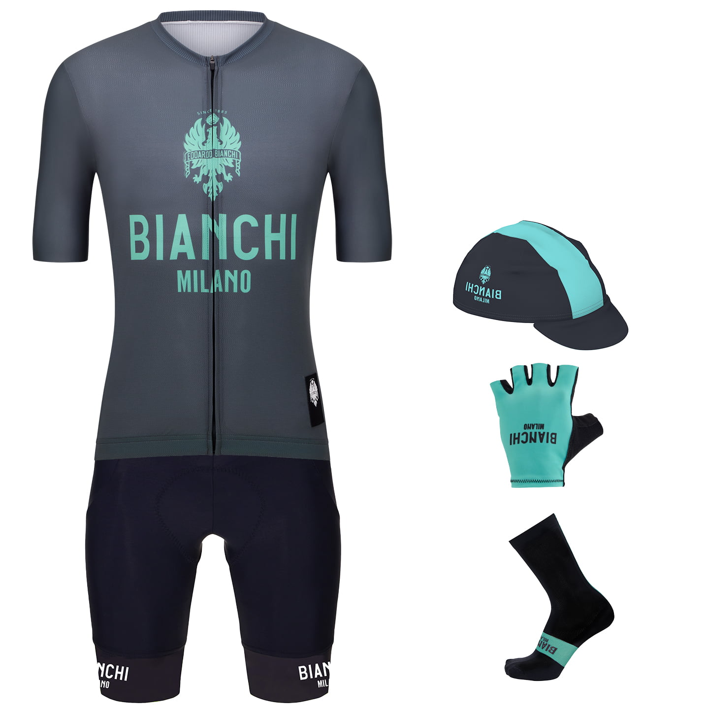 BIANCHI MILANO Classic Maxi-Set (5 stukken) maxiset (5 artikelen), voor heren,