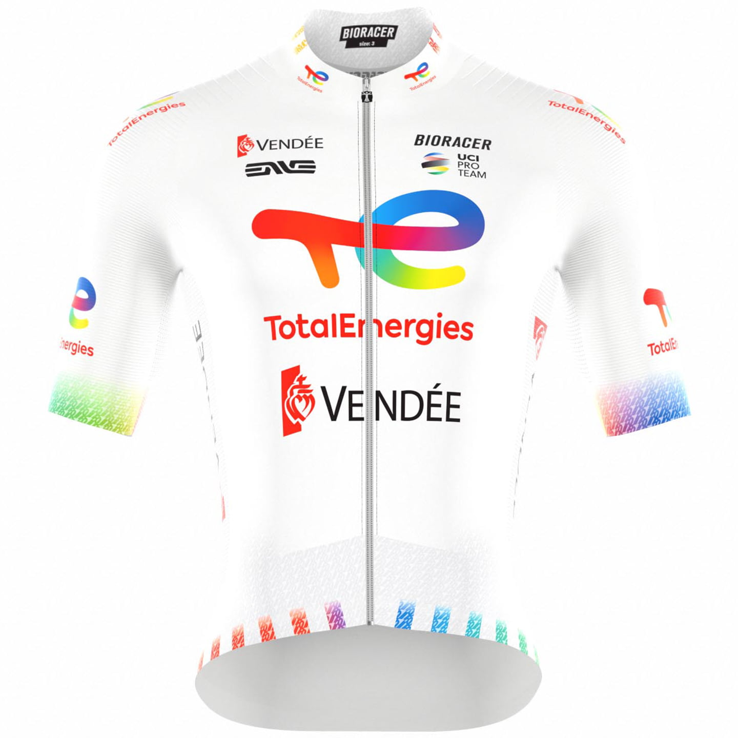 TEAM TOTALENERGIES Fietsshirt met korte mouwen Race 2025 fietsshirt met korte