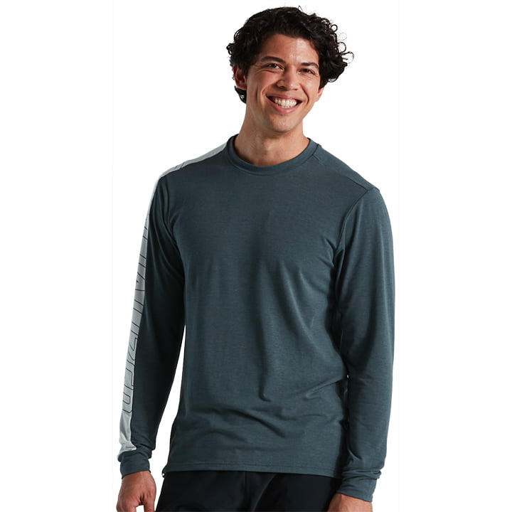 SPECIALIZED Fietsshirt met lange mouwen Trail bikeshirt, voor heren, Maat XL, Wi