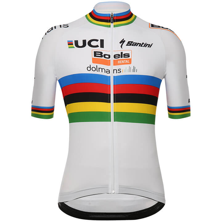 BOELS DOLMANS WORLD CHAMPION 2019 Short Sleeve Jersey, for men, size L, Cycling shirt, Cycle clothing