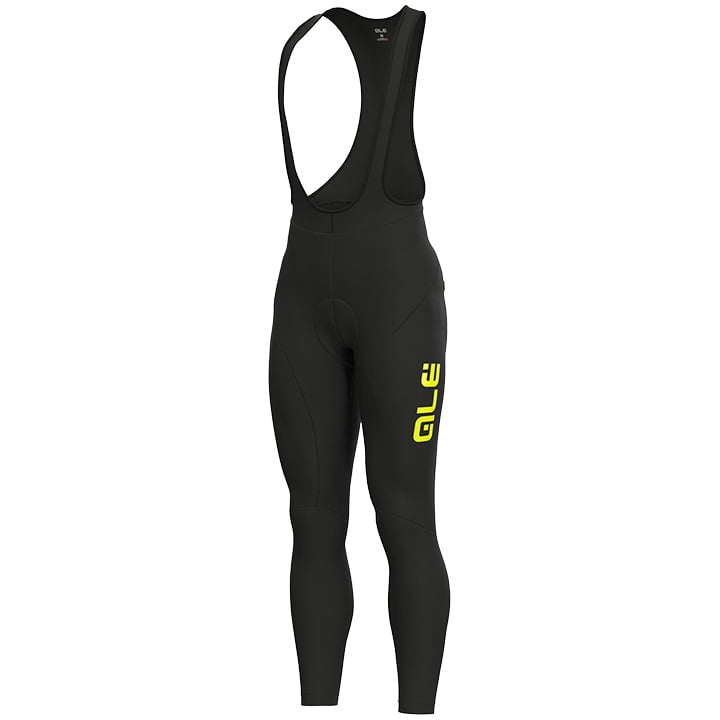 ALE Solid Winter Bib Tights Bib Tights, for men, size 3XL, Cycle trousers, Cycle gear