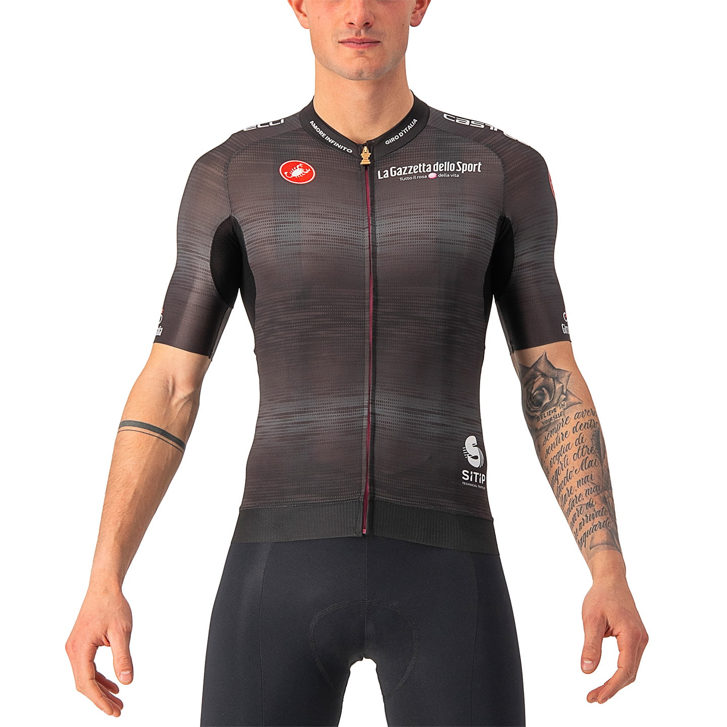 GIRO D’ITALIA Short Sleeve Race Jersey Maglia Nera 2022 Short Sleeve Jersey, for men, size L, Cycling shirt, Cycle clothing