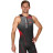 triathlontop Infinity, zwart-rood S
