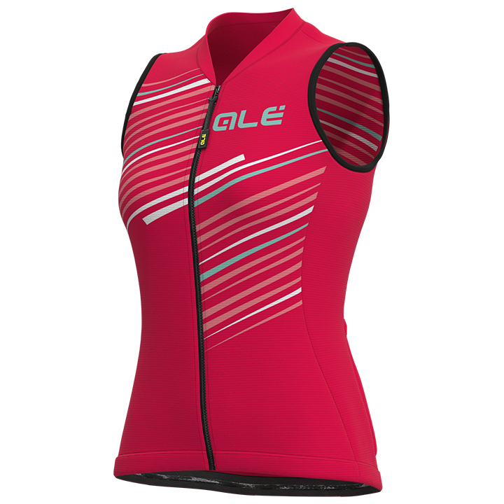ALÉ Damesshirt zonder mouwen Flash damesfietsshirt zonder mouwen, Maat L, Fietss