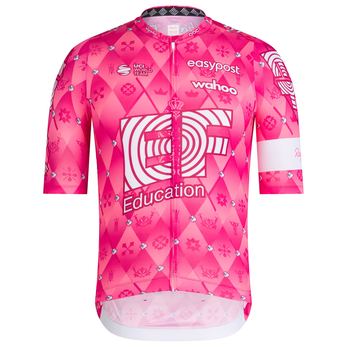 EF Education - EasyPost 2025 fietsshirt met korte mouwen, voor heren, Maat 2XL,