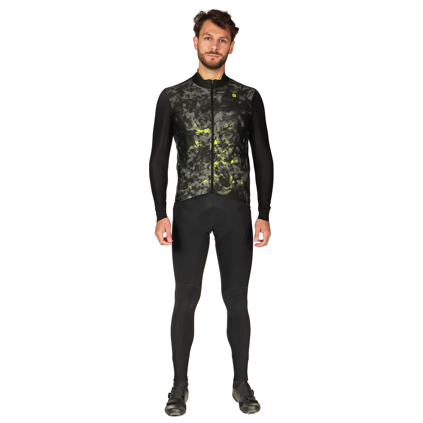 ALÉ Ghostly Set (winter fietsjack + lange koersbroek) set (2 artikelen), voor