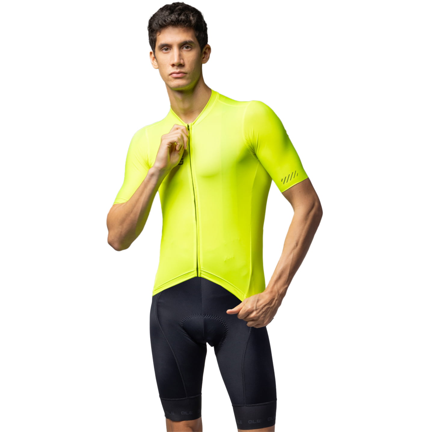 ALÉ Color Block Set (fietsshirt + fietsbroek) set (2 artikelen), voor heren