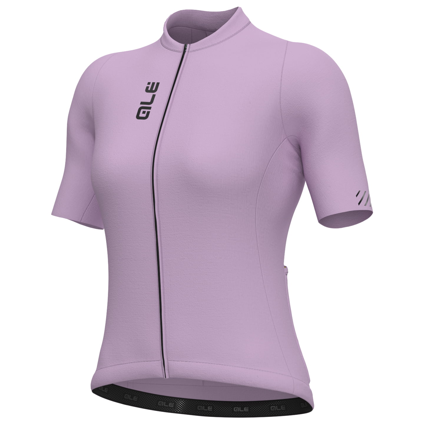 ALÉ met korte mouwen Color Block damesfietsshirt, Maat L, Fietsshirt,
