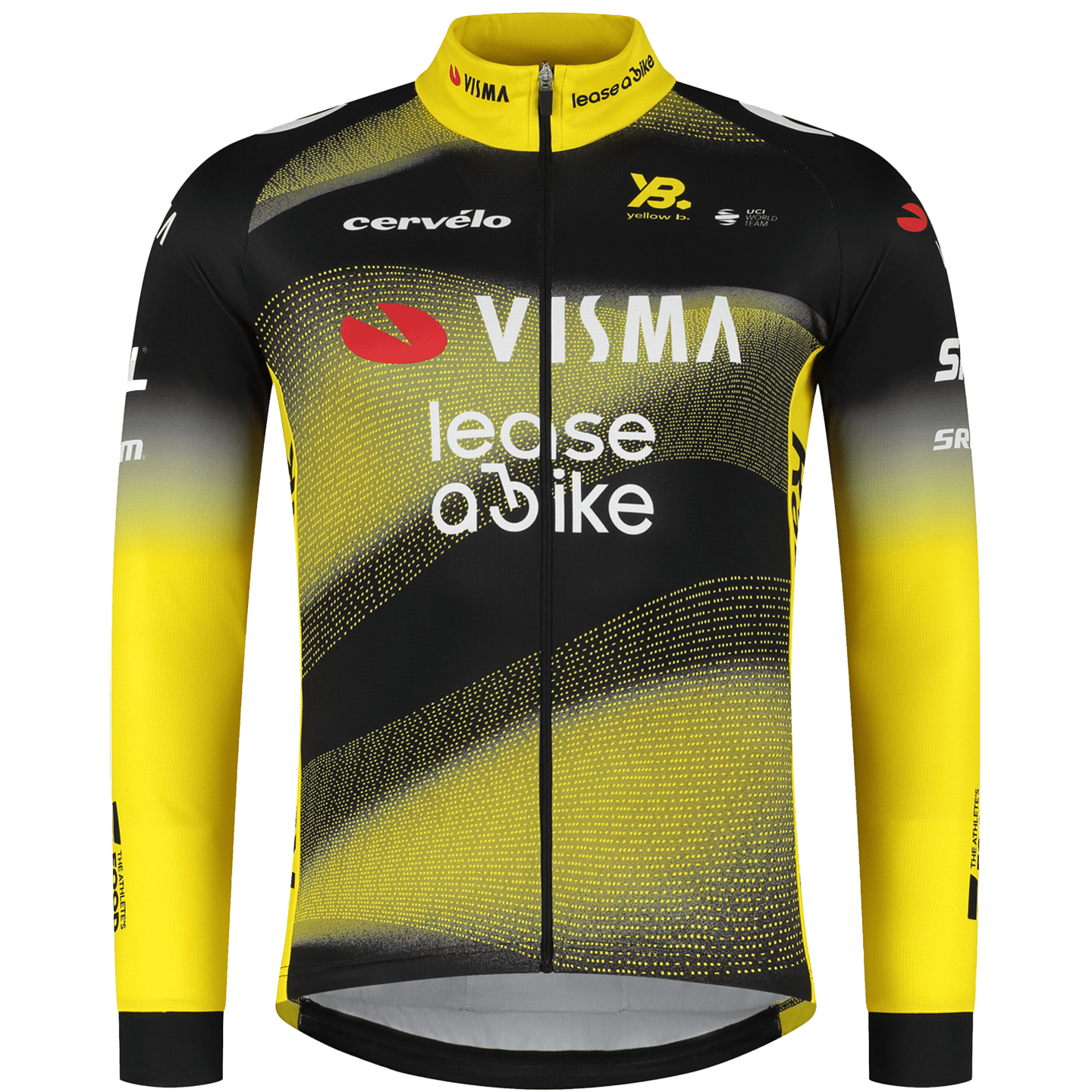 TEAM VISMA LEASE A BIKE Tour de France Edition 2025 fietsshirt met lange mouwen,