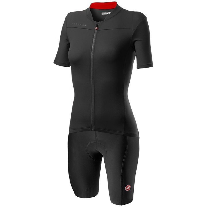 CASTELLI Anima 3 Dames set (fietsshirt + fietsbroek) dames set (2 artikelen), Fi