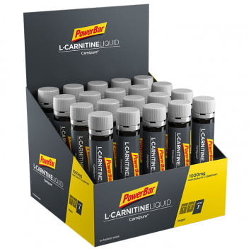 L-Carnitin liquid ampullen 20 stuks/doos POWERBAR L-Carnitin liquid ampullen 20 stuks/doos