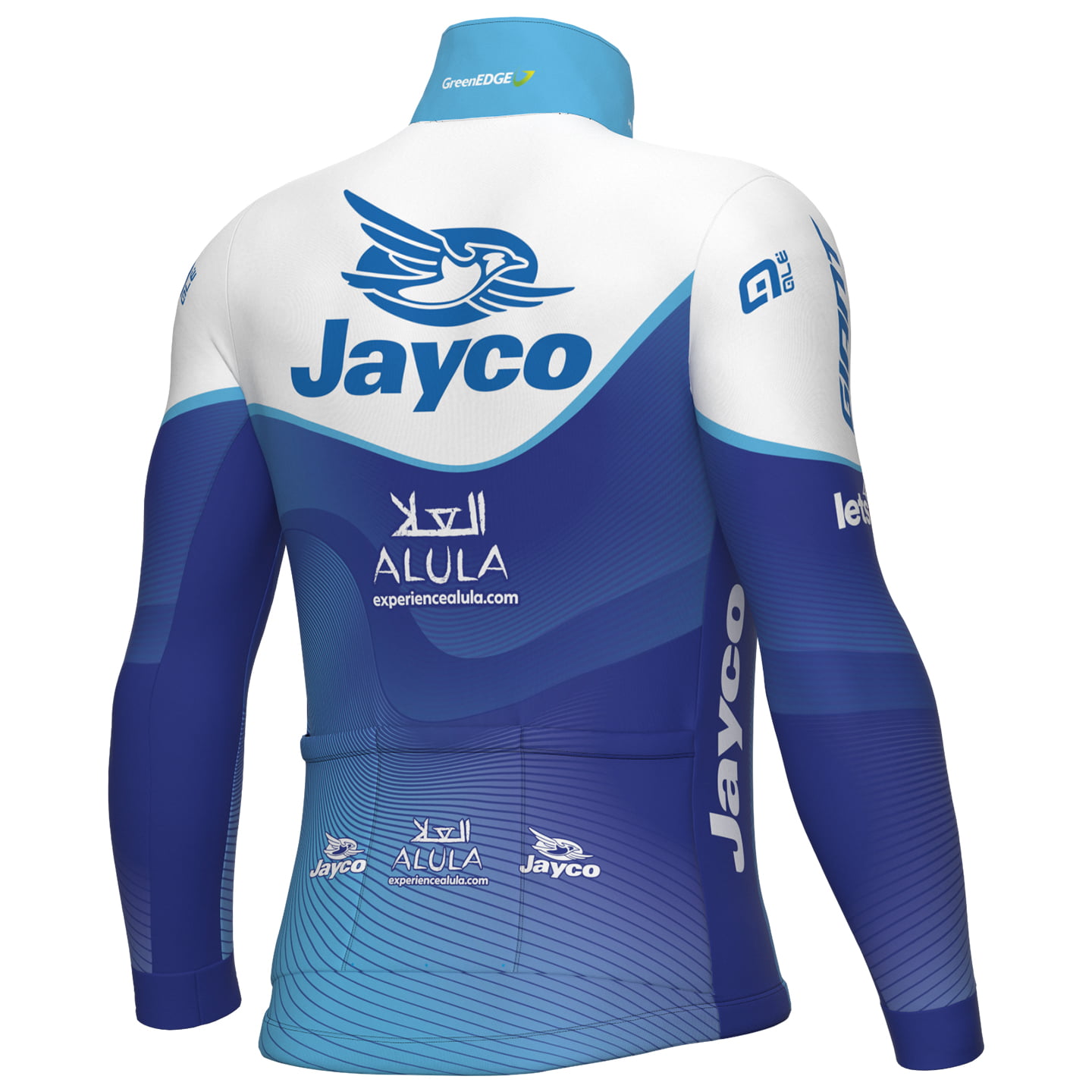 TEAM JAYCO-ALULA Thermal Jacket 2023 blue - white