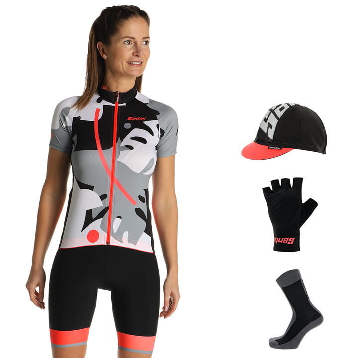 SANTINI Giada Maui Dames Maxi-Set (5 stukken) maxiset (5 artikelen), Wielerkledi