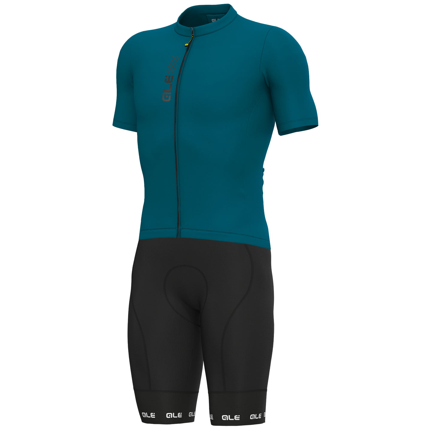ALÉ Color Block Set (fietsshirt + fietsbroek) set (2 artikelen), voor heren