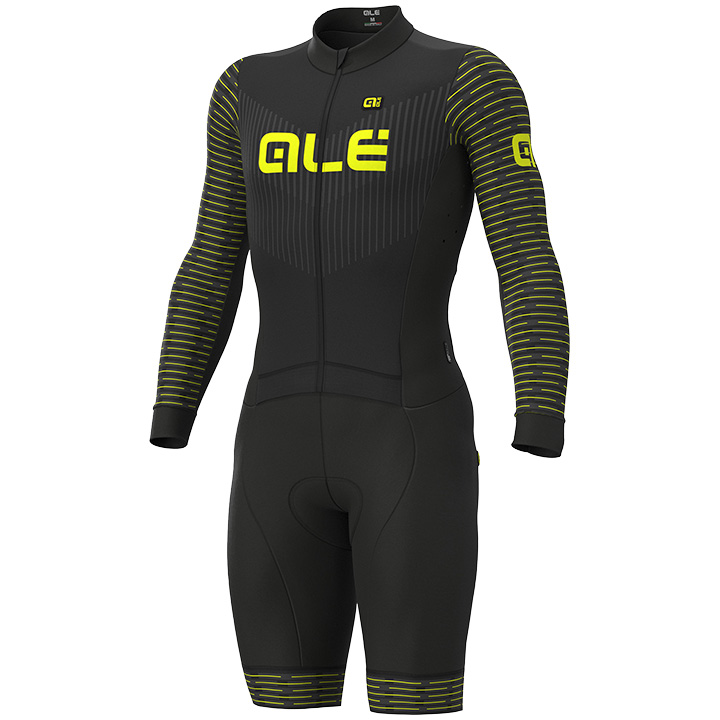 ALÉ Racebody met lange mouwen DWR Ciclocross Fuga racebody, voor heren, Maat 2XL