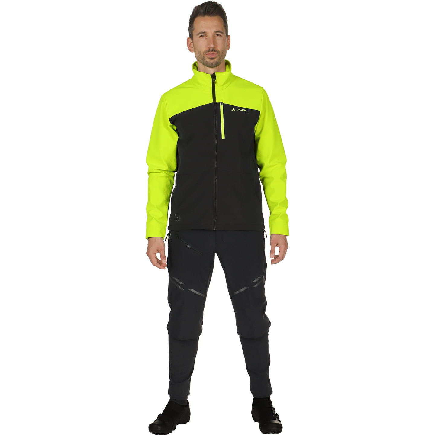 VAUDE Virt II Set (winter fietsjack + lange koersbroek) set (2 artikelen), voor