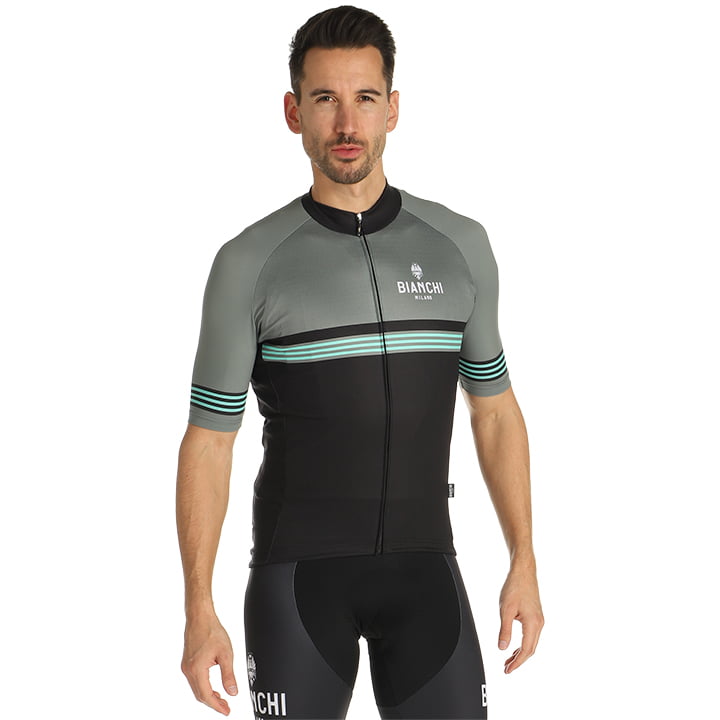BIANCHI MILANO Prizzi Short Sleeve Jersey Short Sleeve Jersey, for men, size S, Cycling jersey, Cycling clothing