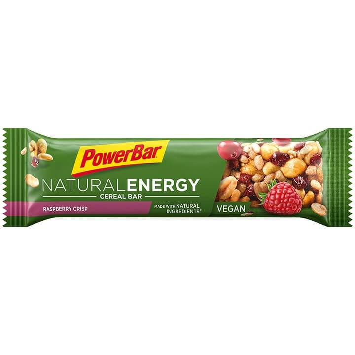 Natural Energy Cereal Bars Raspberry Crisp, 18 units/box