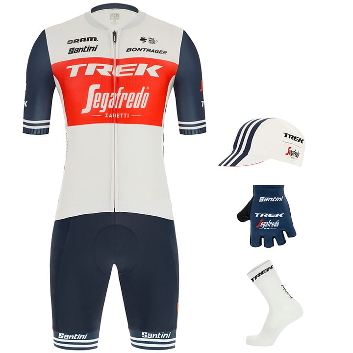 TREK-SEGAFREDO Race 2021 Maxi-Set (5 stukken), voor heren, Fietskleding