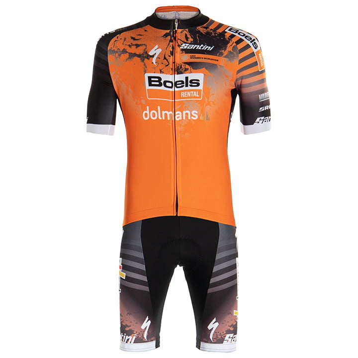 BOELS DOLMANS Cyclingteam 2020 Set (fietsshirt + fietsbroek), voor heren, Fietsk