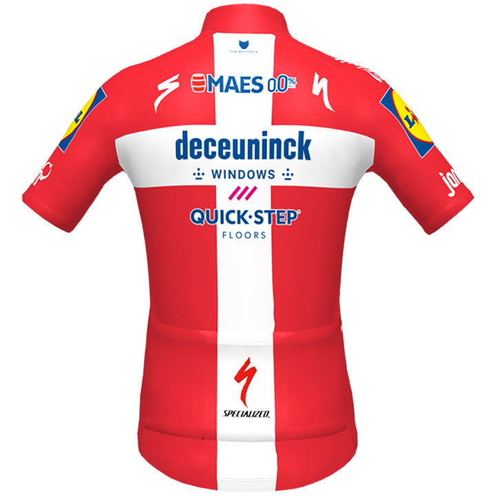 DECEUNINCK-QUICK STEP Shirt met korte mouwen Deense kampioen 2021