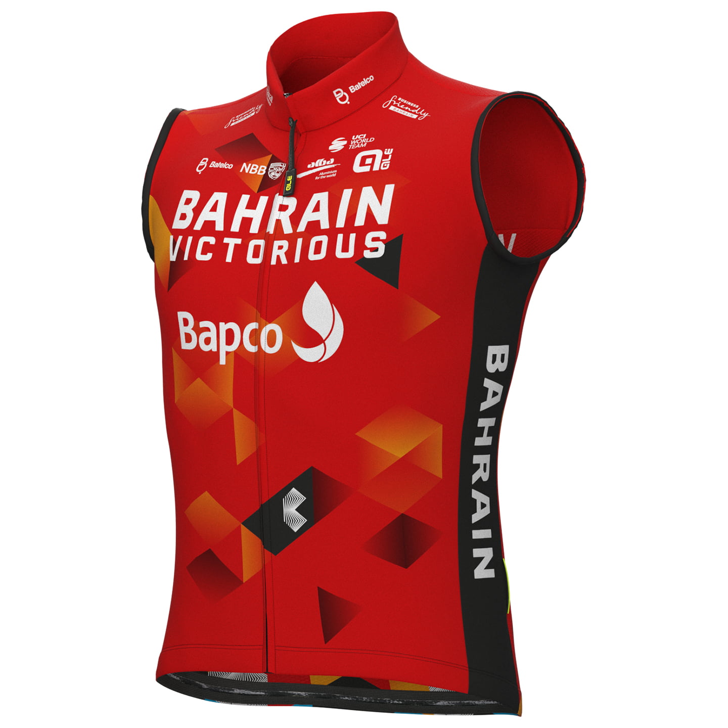 BAHRAIN - VICTORIOUS 2022 Wind Vest, for men, size S, Cycling vest, Cycling clothing