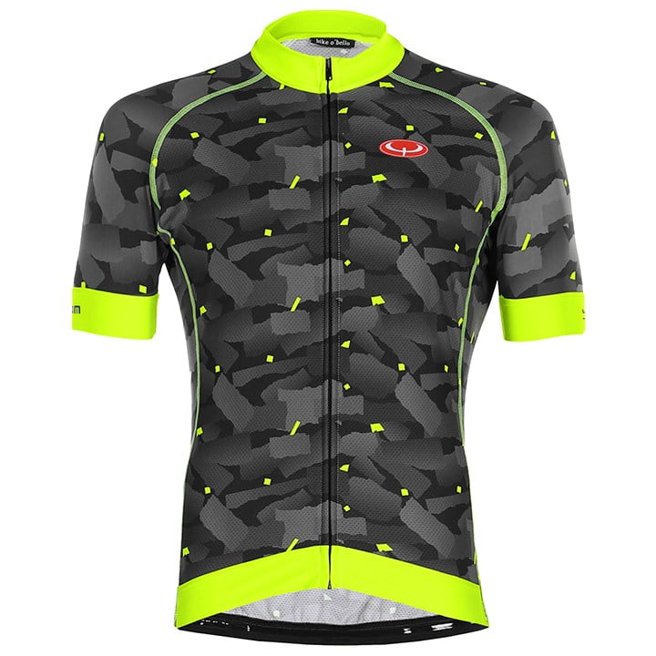 Cycling jersey, BOBTEAM Flash Camo Short Sleeve Jersey Short Sleeve Jersey, for men, size 2XL, Cycle clothing