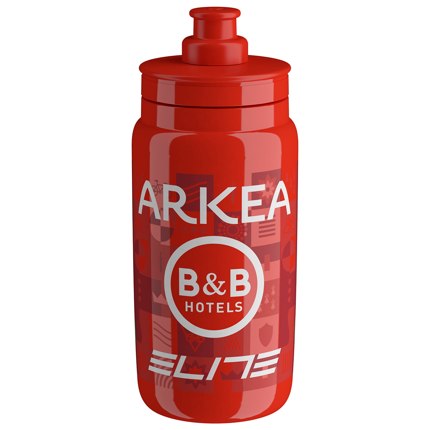 ELITE Bidon Fly Teams 2025 Arkéa B&B Hotels 550 ml bidon, voor heren,
