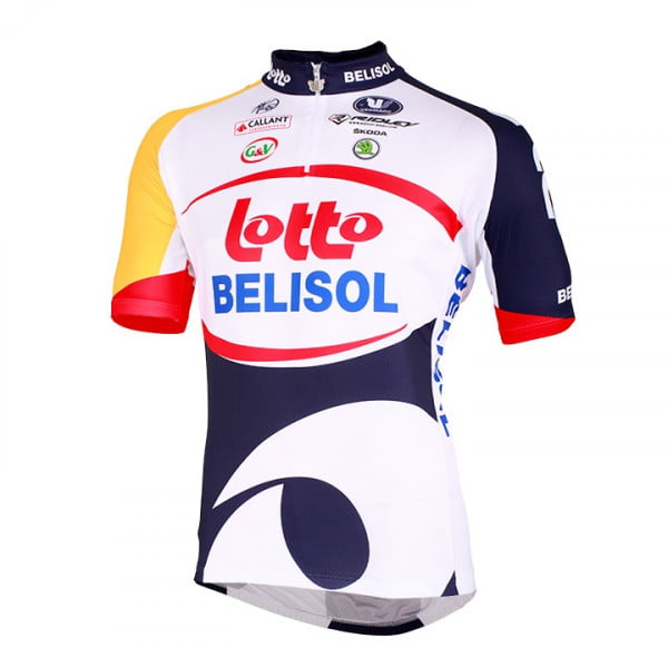 Maillot manches courtes LOTTO BELISOL 2013 Maillot manches courtes LOTTO BELISOL 2013