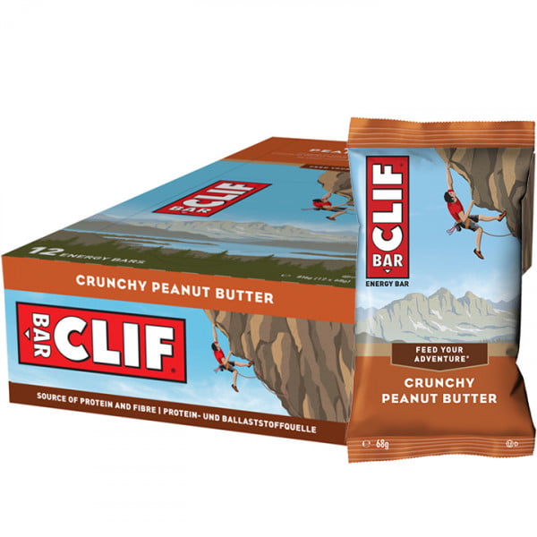 CLIF Bar Energy Bars Peanut Butter 12 Units/Box CLIF Bar Energy Bars Peanut Butter 12 Units/Box