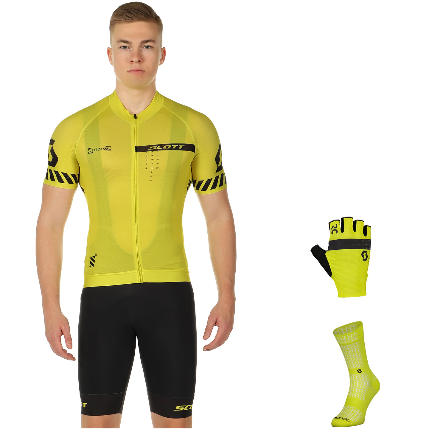 SCOTT RC pro Maxi-Set (4 stukken), voor heren, Wielerkleding
