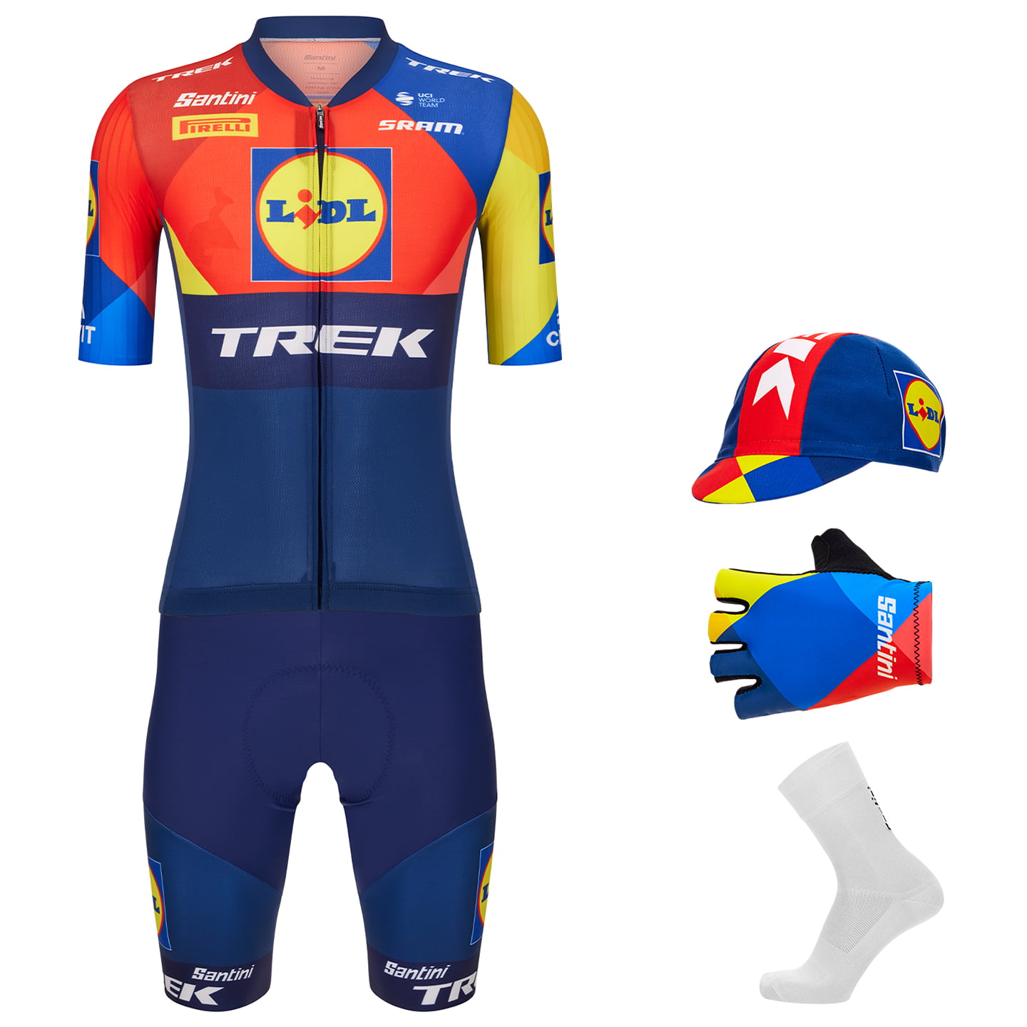 Lidl-Trek Aero Race 2025 Maxi-Set (5 stukken) maxiset (5 artikelen), voor heren,