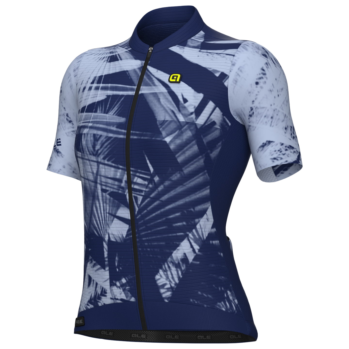 ALÉ met korte mouwen Palm damesfietsshirt, Maat L, Fietsshirt, Fietskleding