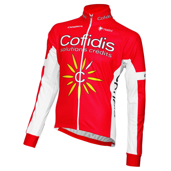 COFIDIS 2015 Thermojack, voor heren, Maat S, Fietsjas, Fietskleding