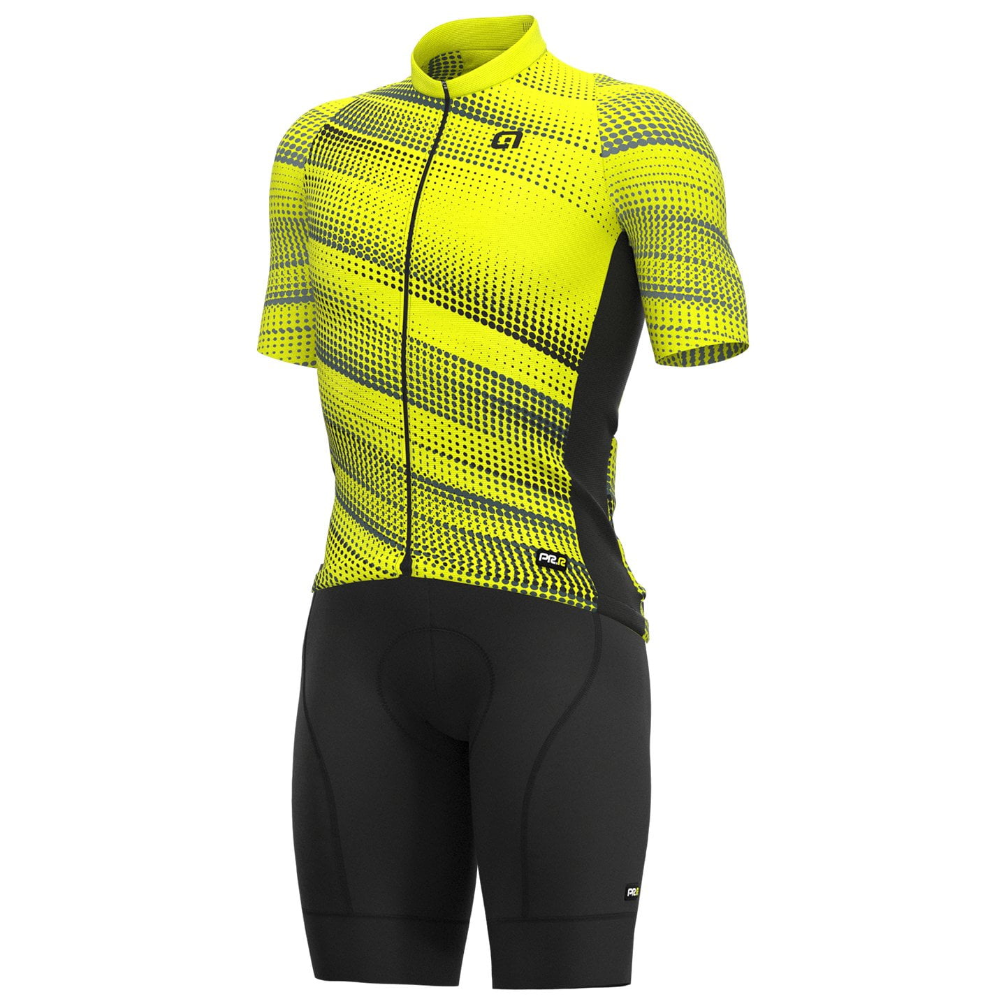 ALE Green Speed Set (cycling jersey + cycling shorts) Set (2 pieces), for men