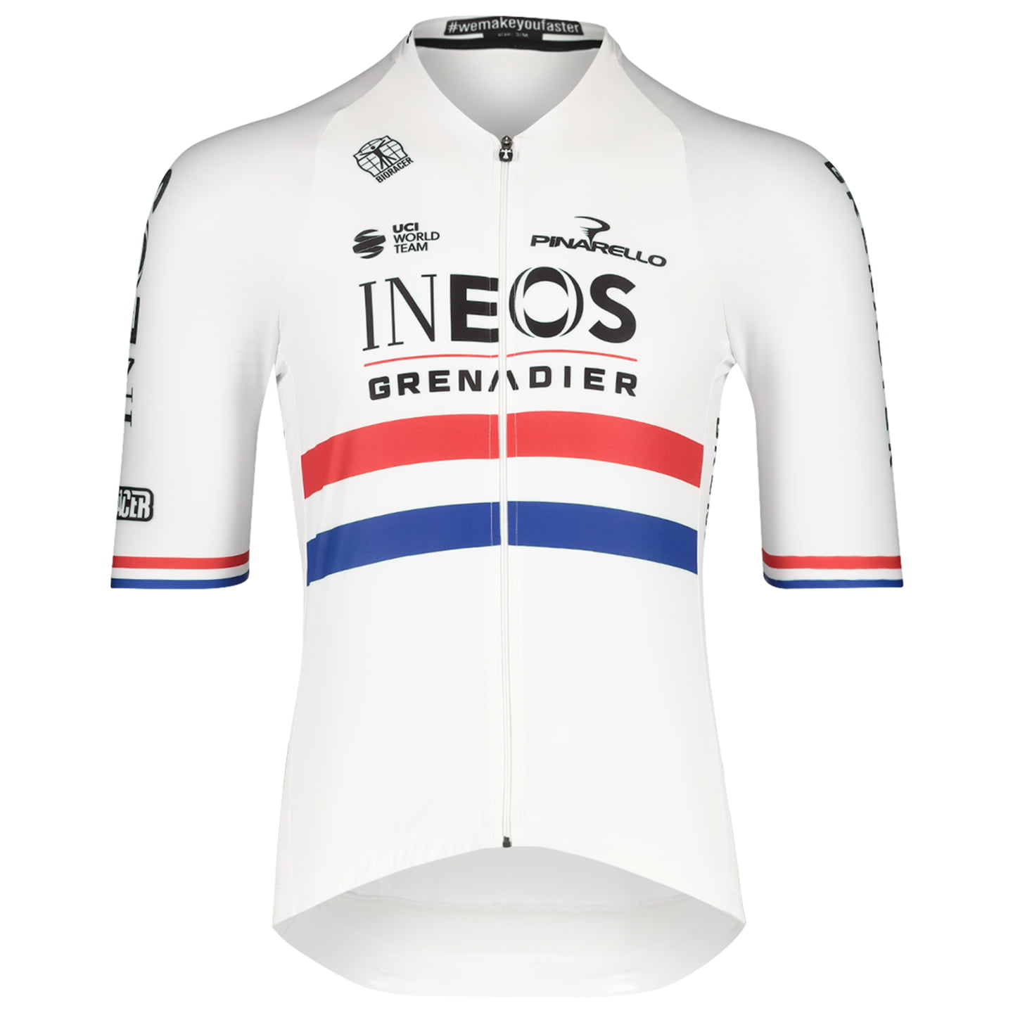 INEOS Grenadiers British Champion Icon 2022 Short Sleeve Jersey, for men, size XL, Bike Jersey, Cycle gear