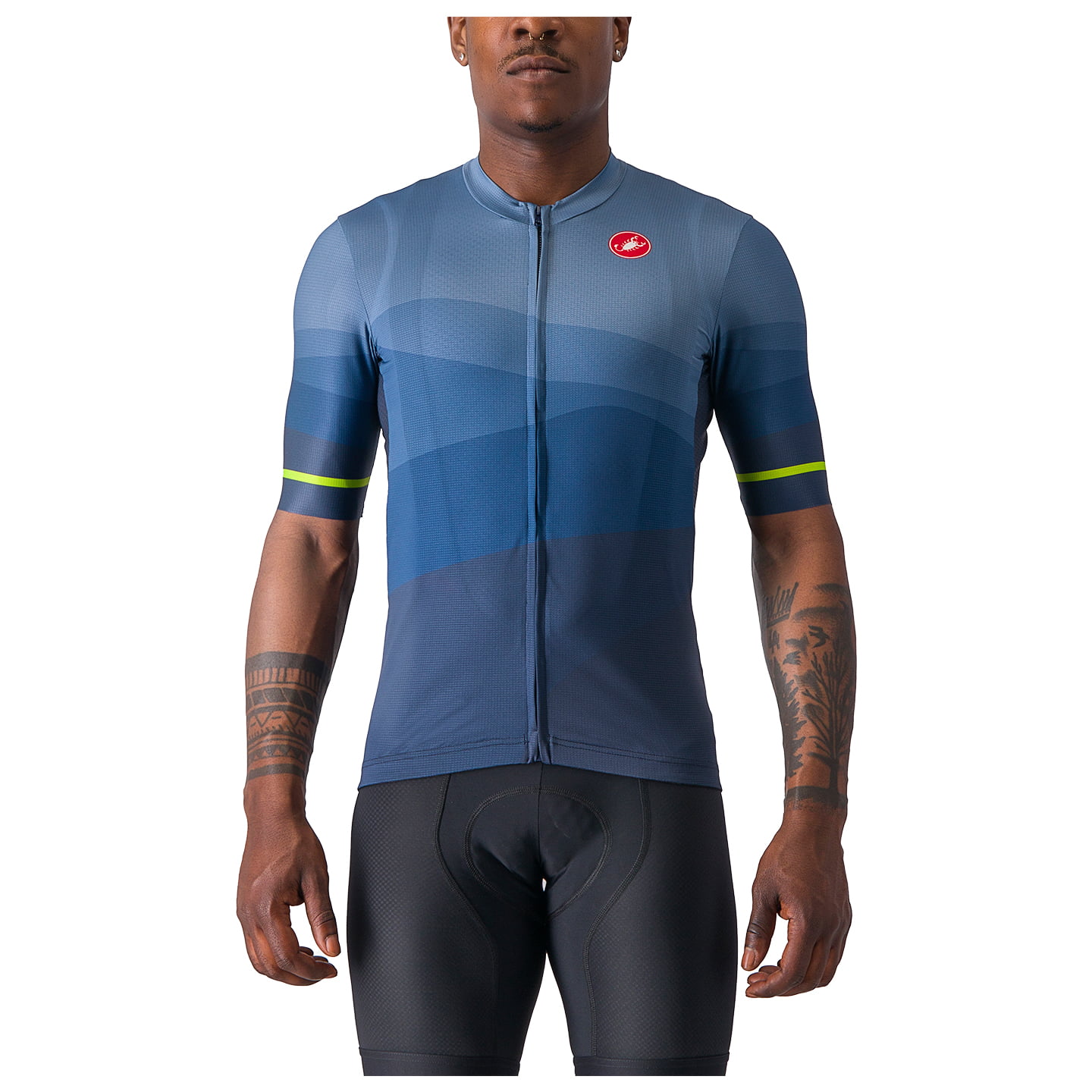 CASTELLI Orizzonte Short Sleeve Jersey, for men, size 3XL, Cycling jersey, Cycle clothing