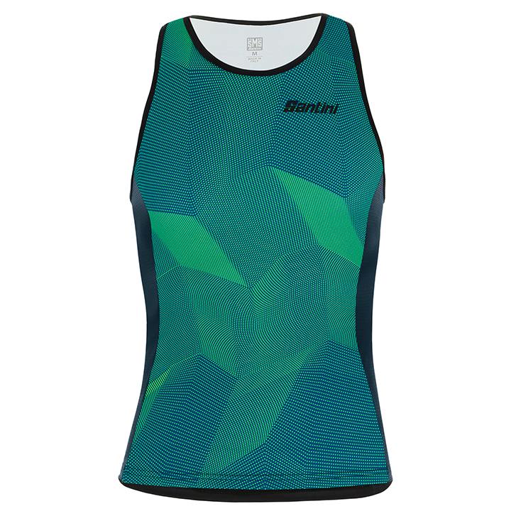 SANTINI Imago Tri Top, for men, size S, Triathlon top, Triathlon clothing