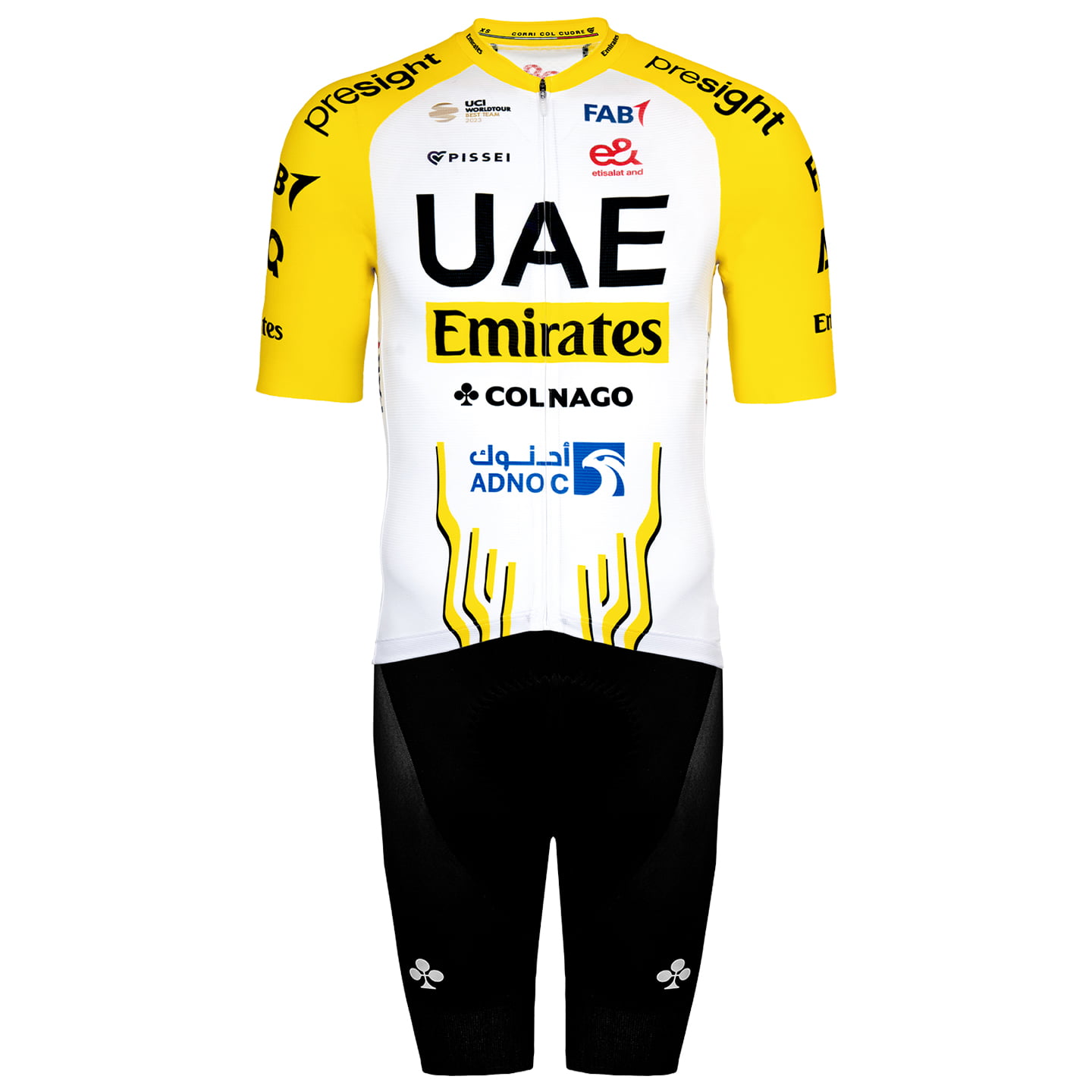 UAE EMIRATES Tour de France 2024 Set (2 stukken) set (2 artikelen), voor heren,
