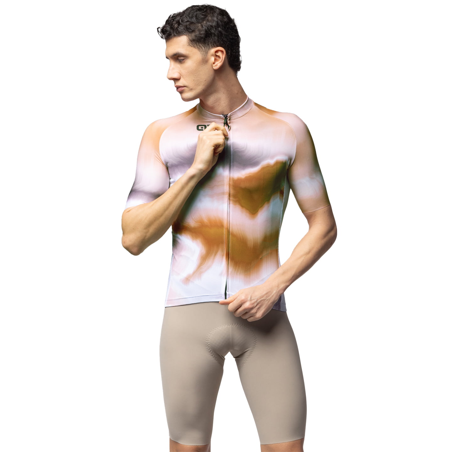 ALÉ Nuvola Set (fietsshirt + fietsbroek) set (2 artikelen), voor heren
