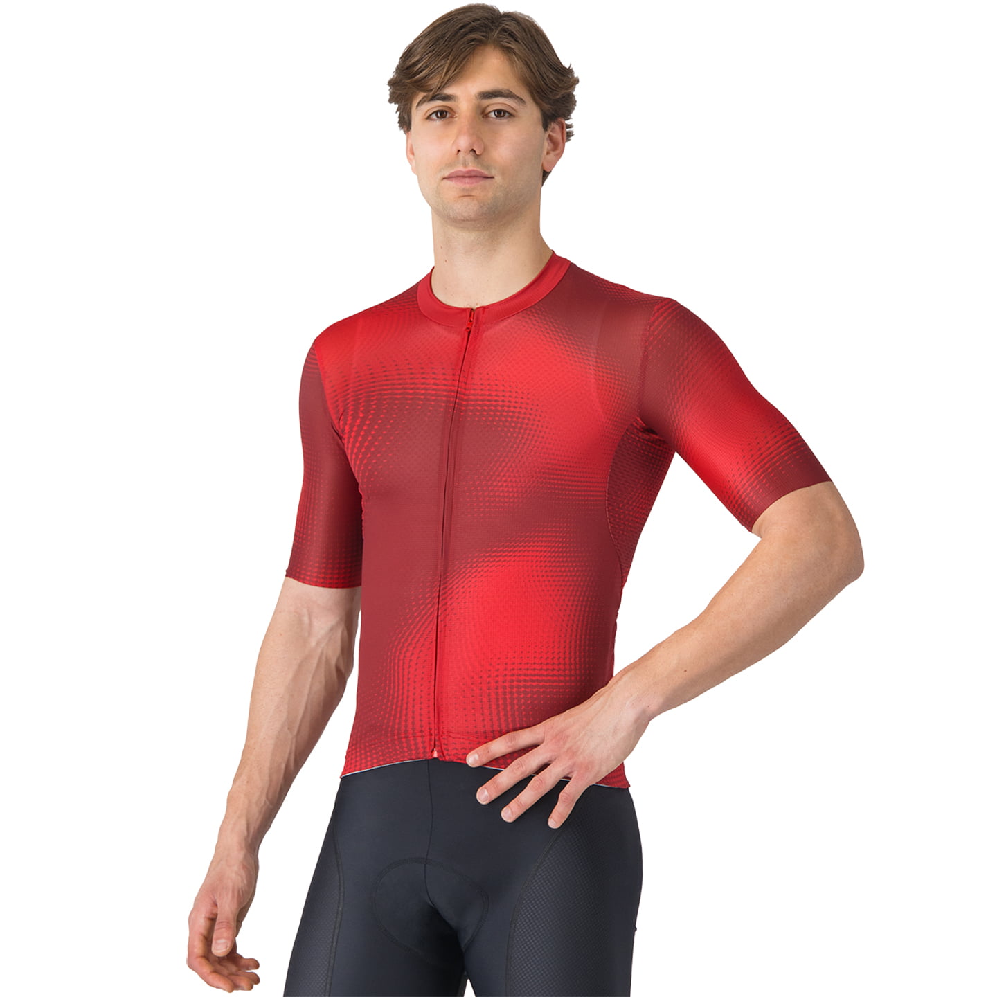 CASTELLI Vortice fietsshirt met korte mouwen, voor heren, Maat 2XL, Wielershirt,