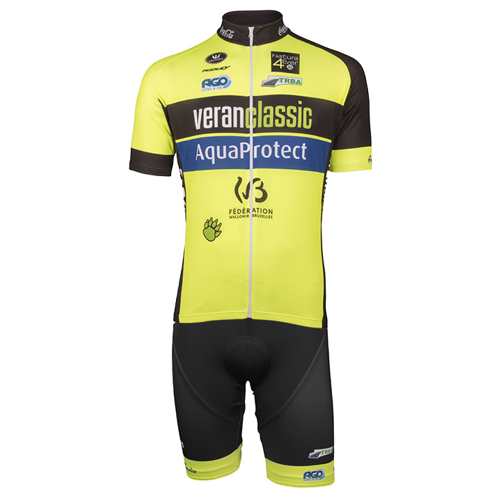 WB VERANCLASSIC AQUALITY PROTECT 2017 Set (fietsshirt + fietsbroek), voor heren,