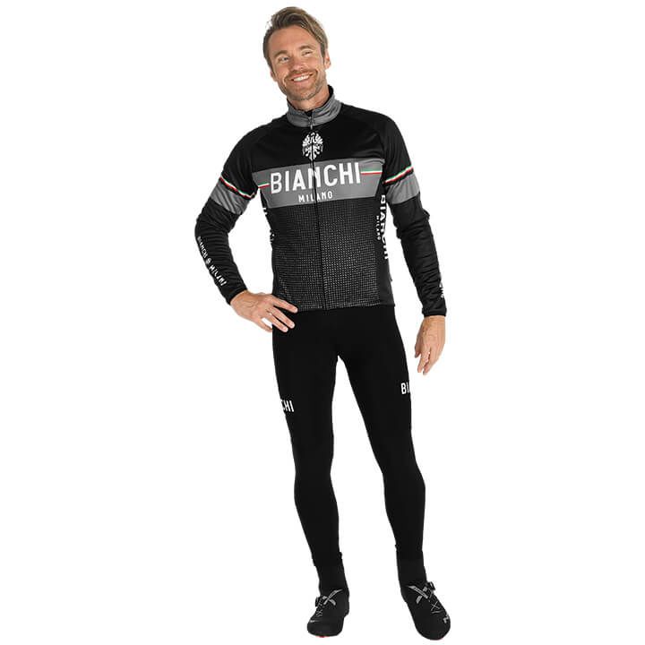 BIANCHI MILANO Sillaro Set (winter fietsjack + lange koersbroek) set (2 artikele
