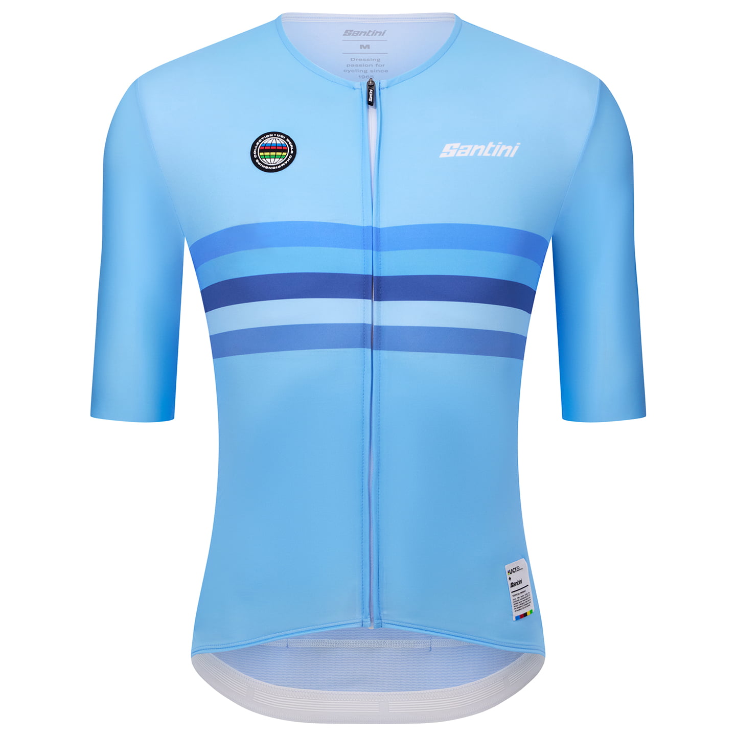 UCI NATIONS LINE fietsshirt met korte mouwen België 2025, voor heren, Maat 2XL,